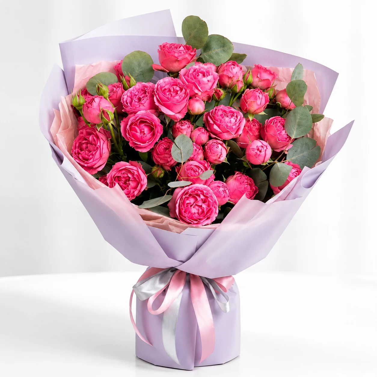 Elegant 15 Peony Rose Bouquet-2